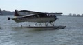 Seaplane Floating On Lake Engine Starting With Audio Video