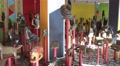 4k African masks and sculptures exhibition Jardim Tropical Madeira Video