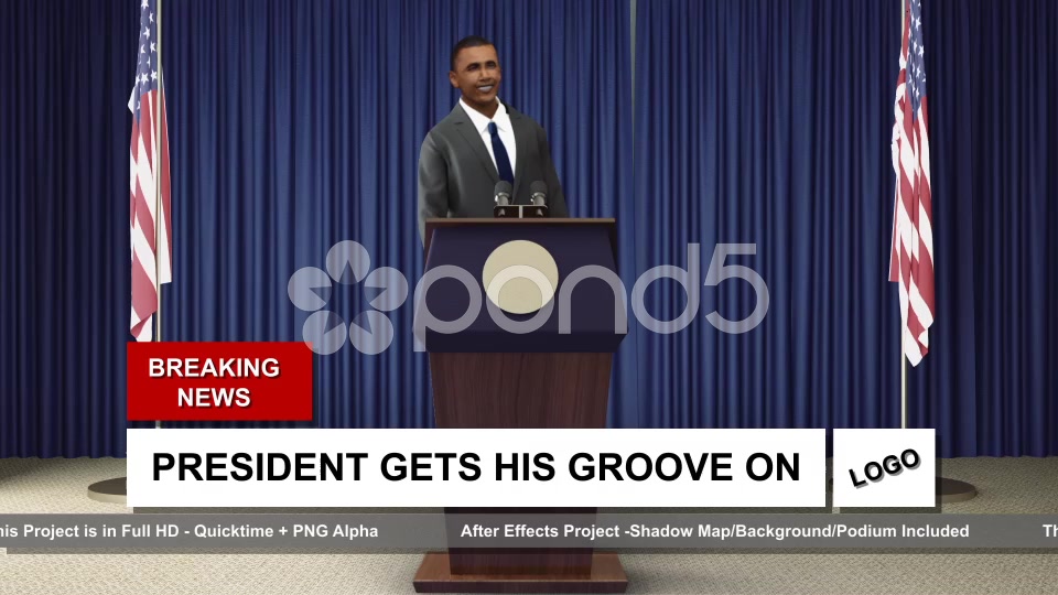 After Effects Project - Pond5 Dancing President 52098153 After Effects Project - Pond5 Dancing President 52098153