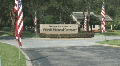Florida National Cemetery Clip 1 Footage