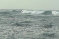 Storm Fiona - Surfer riding a wave from storm 1 Footage