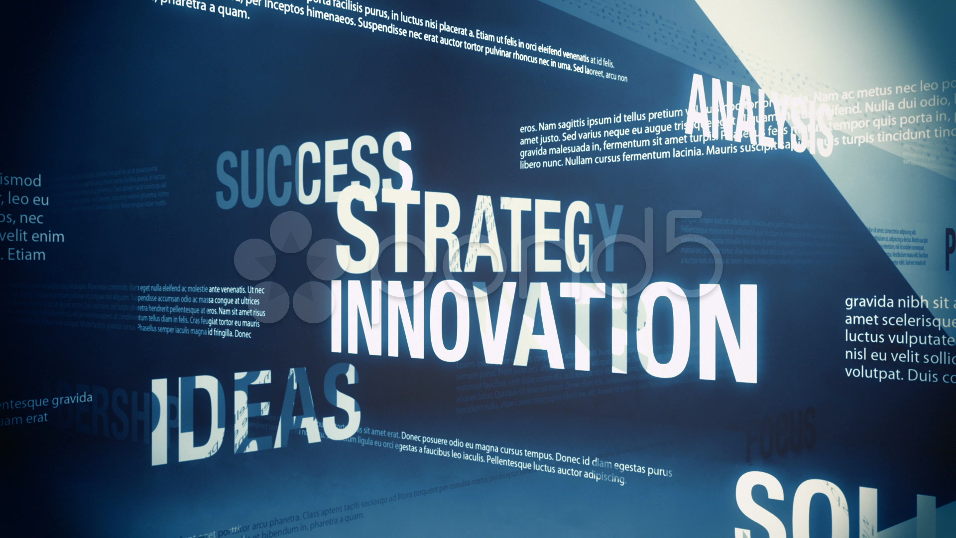 Business Related Words Background Loop HD ~ Footage #960963