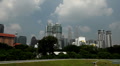 Kuala Lumpur 008 City Center, view to Petronas Twin Towers, Business Center Footage