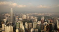 Kuala Lumpur 003 Skyline, view to Petronas Twin Towers, Business Center Footage