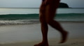 People walking on a tropical and exotic beach in Thailand, Phuket Island Footage