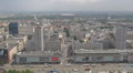 Aerial view of Warsaw, Poland, Europe Footage