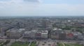 Aerial view of Warsaw, Poland, Europe Footage