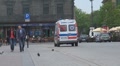 Ambulance on street Footage