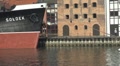 Boats in medieval port in Gdansk, Poland Footage
