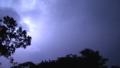 Blue Tropical Jungle Thunderstorm cloud to cloud lightning 16x9 Footage