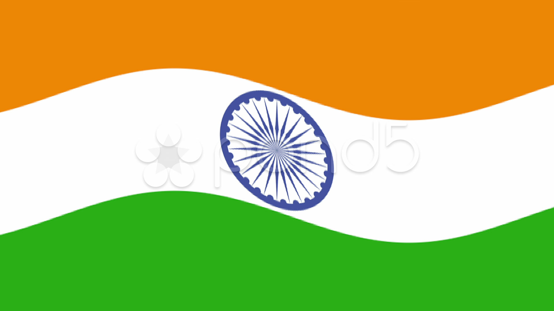 INDIAN FLAG WAVING High Resolution Hi Res Video 8768121