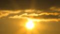 Timelapse Sunset through fast moving Clouds Footage