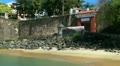 Old San Juan oldest entrance and stone walls Footage