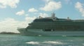 cruise ship enters San Juan Harbor 2 Footage