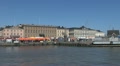 Market square near Helsinki harbour Helsinki, Finland Footage