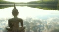 Buddha at the Lake. Footage