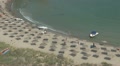 Aerial view of a beautiful beach Footage