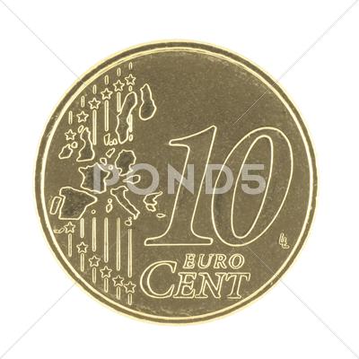 Stock photo of 10 Eurocent