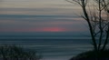 Sunrise over sea (without sun) Footage