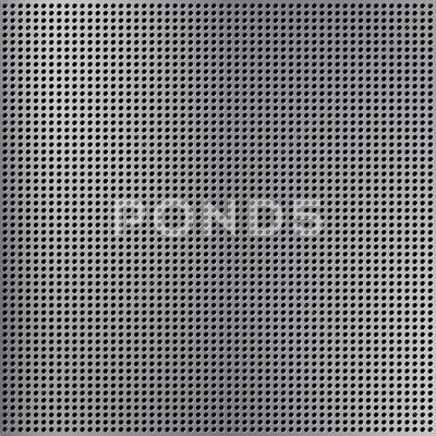 Stock Illustration of round cell metal background.