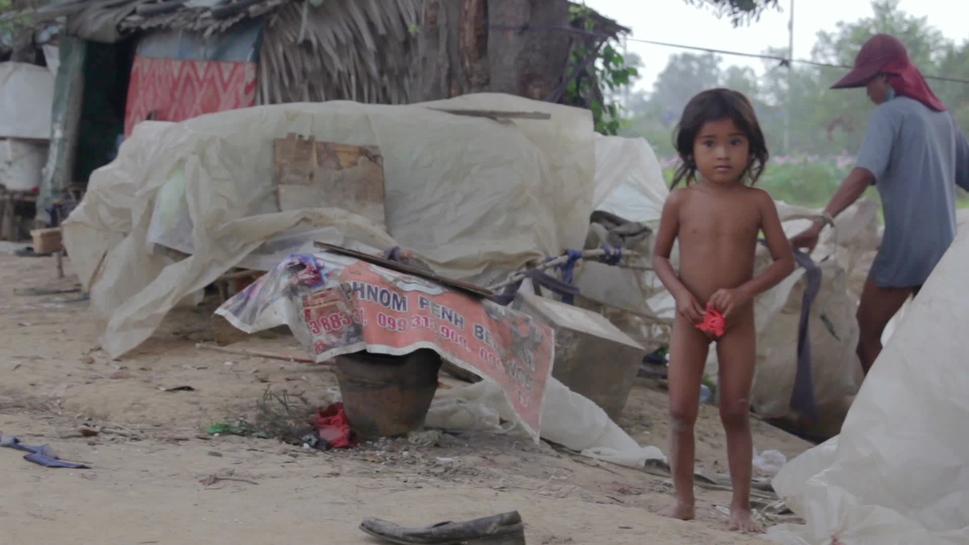 Cambodian Slum Girls Bobs And Vagene