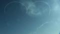 Northrop NF-5A Freedom Fighter flying love heart sky Video