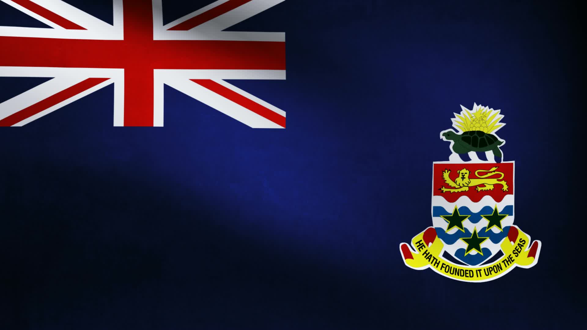 Cayman Island Flag Stock Video 12555821 | HD Stock Footage