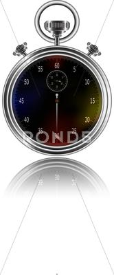 Stock Illustration of vector design of stopwatch