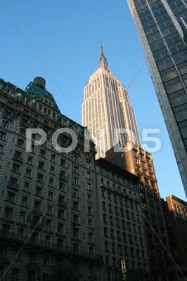 Stock photo of empire state building