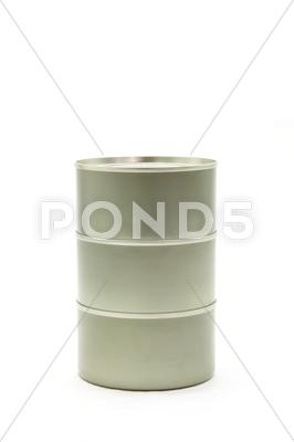 Stock photo of tin can