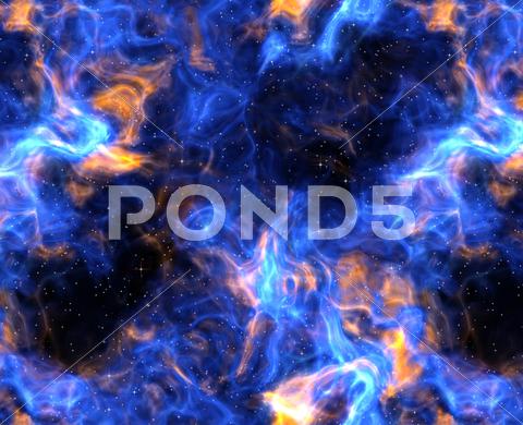 Stock Illustration of artistic space scene