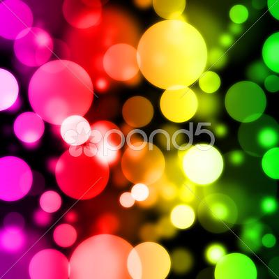 Stock Illustration of Digital Bokeh