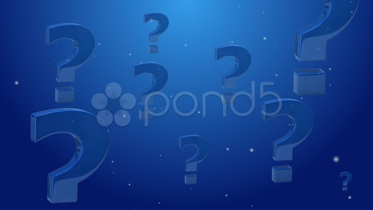 After Effects Project - Pond5 Floating Question Marks 21076294