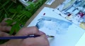 Painting pictures, making drawings Video