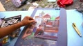 Painting pictures, making drawings Video
