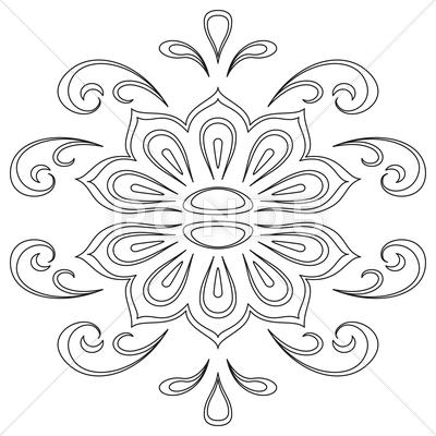 Stock Illustration of Abstract contour pattern