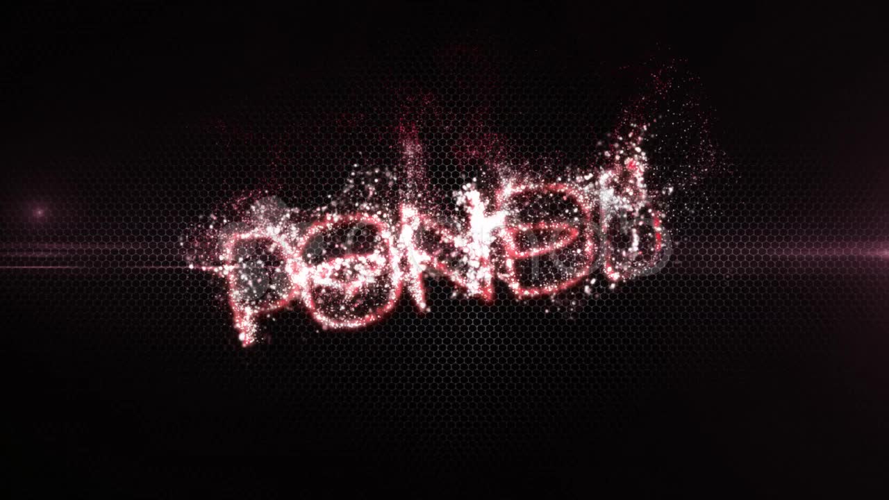 After Effects Project - Pond5 3D TextParticular RED 22177973