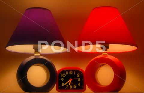 Stock photo of night-lamps