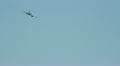 Plane takes off in the airport Footage