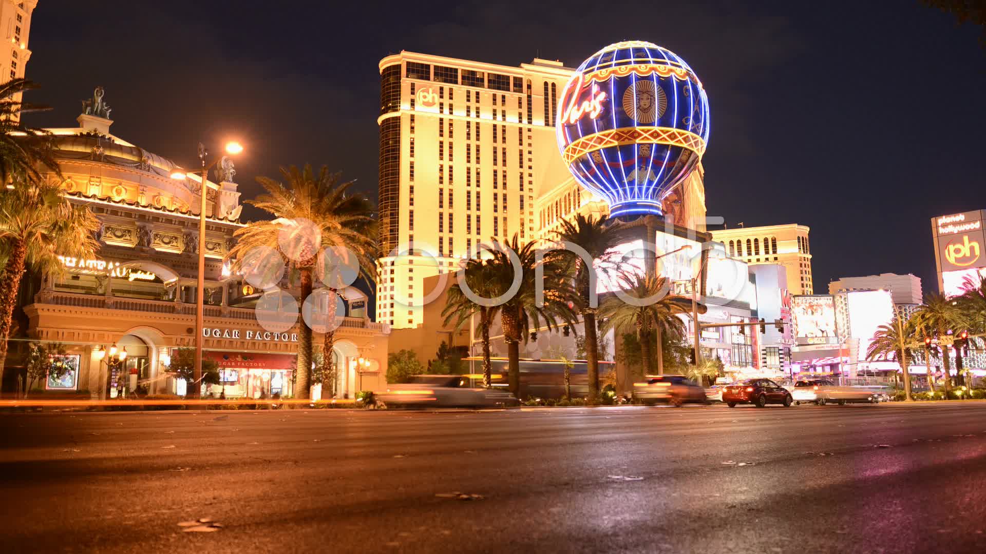 Time Lapse of the Las Vegas Strip at Night ~ Hi Res #22565901