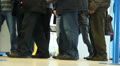 Passengers at the airport Footage