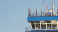 Air traffic control tower. Ufa Airport Footage
