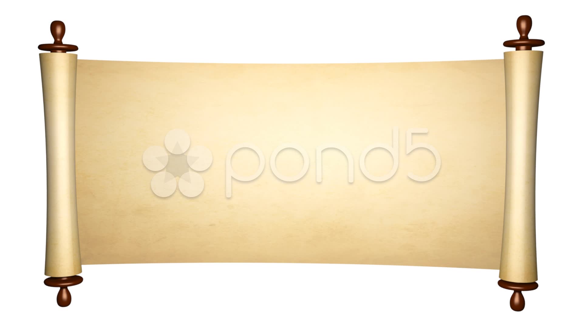 Scroll of old parchment HD & 4K Stock Footage 24742063