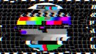 Bad TV Screen II - Glitchy No Signal Noise & Sound ~ Video #25195155