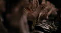 People applauding. Video