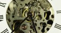 Old Clock Face Working Passing Time Background Mechanism Busy Day Office Watch Video