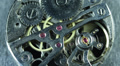 Old Clock Mechanism Ticking Working Rush Hour Office Break Vacation Time Fly Go Video