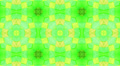 Green Mosaic cubes background, loop. Footage