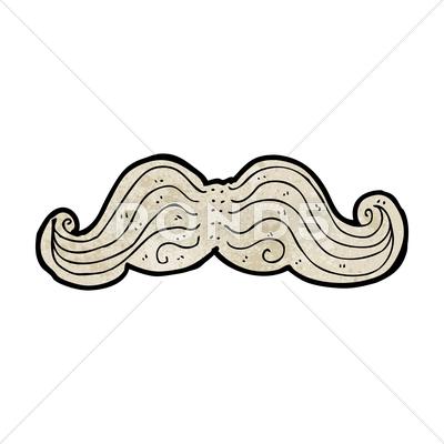 Stock Illustration of cartoon mustache