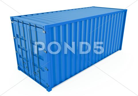 Stock Illustration of Shipping Container
